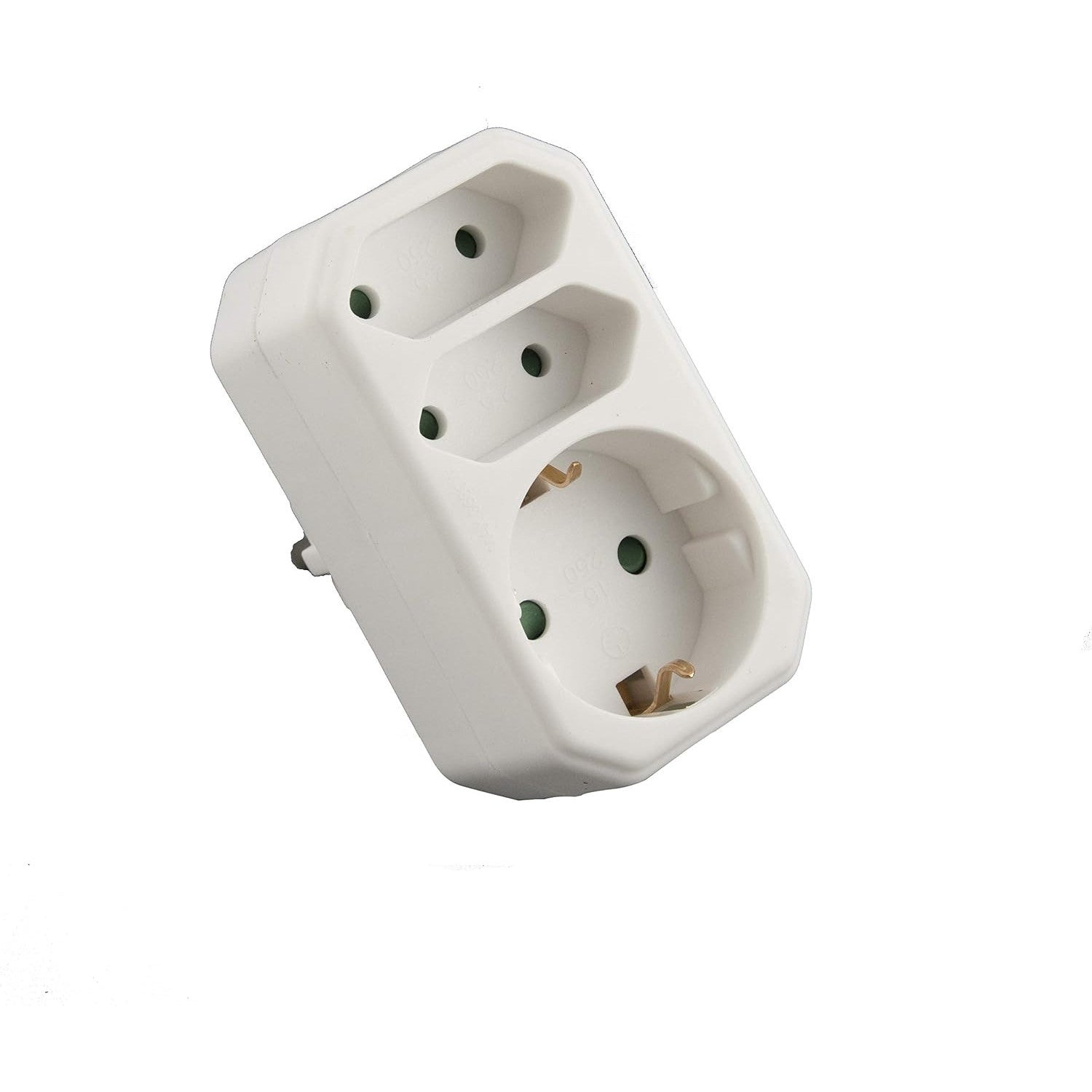 ShopVG White Vertical Power Adapter with Child Lock